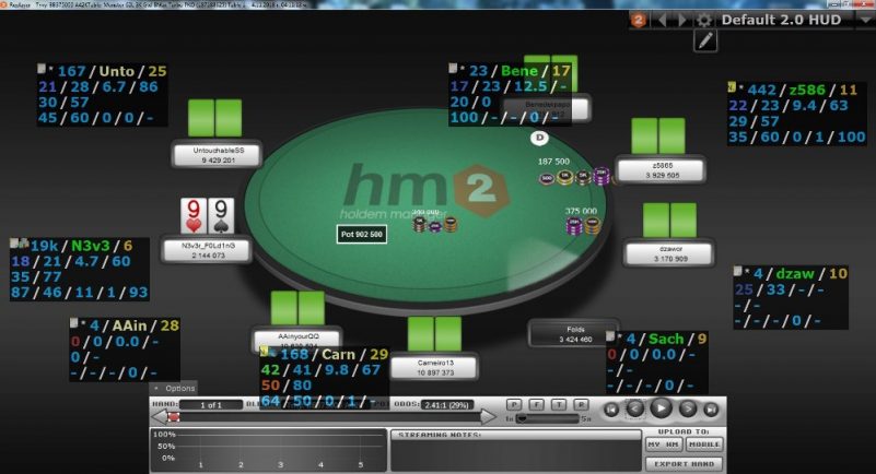 Poker Hand Analyzer screenshot